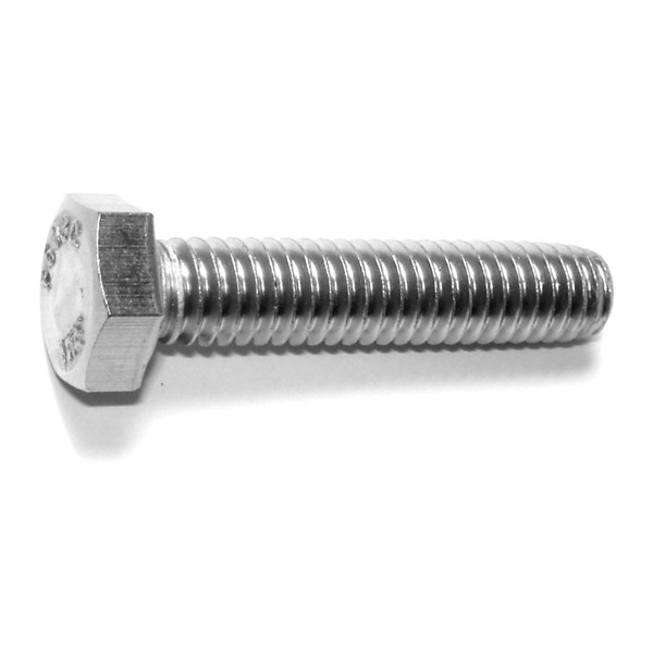 Midwest Fastener 5/16"-18 Hex Head Cap Screw, 18-8 Stainless Steel, 1-1/2 in L, 6 PK 78681